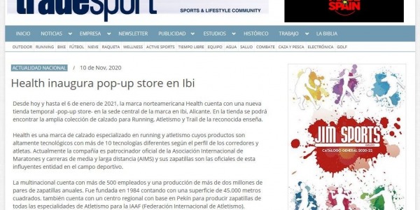 Health inaugura pop-up store en Ibi