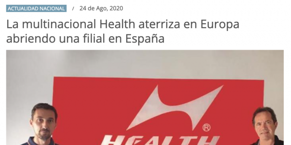 La multinacional Health aterriza en Europa abriendo una filial en España