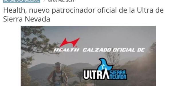 Health, nuevo patrocinador oficial de la Ultra de Sierra Nevada